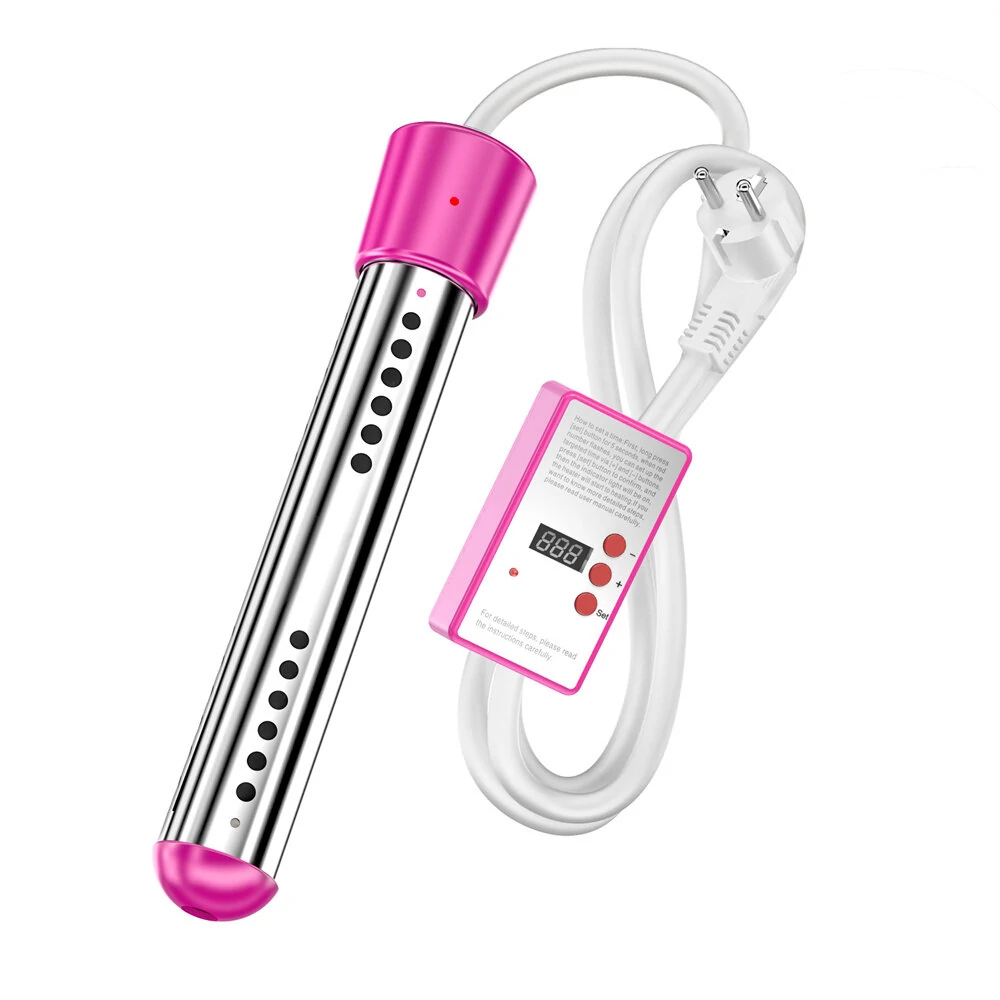 (image for) 3000W Electric Intelligent Timing Heater Boiler Water Heating Element Immersion Suspension Water Heater Bathroom Swimming Pool